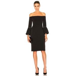 NEW Alexis Bell Sleeve Black Dress in Size XS